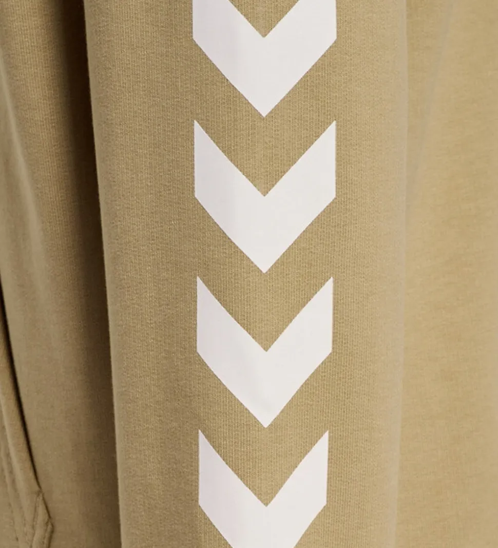 Hummel Hættetrøje - HmlJR - Cornstalk m. Logo