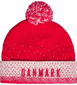 Hummel Hue - Strik - hmlDBU Fan Xmas Kids - Tango Red