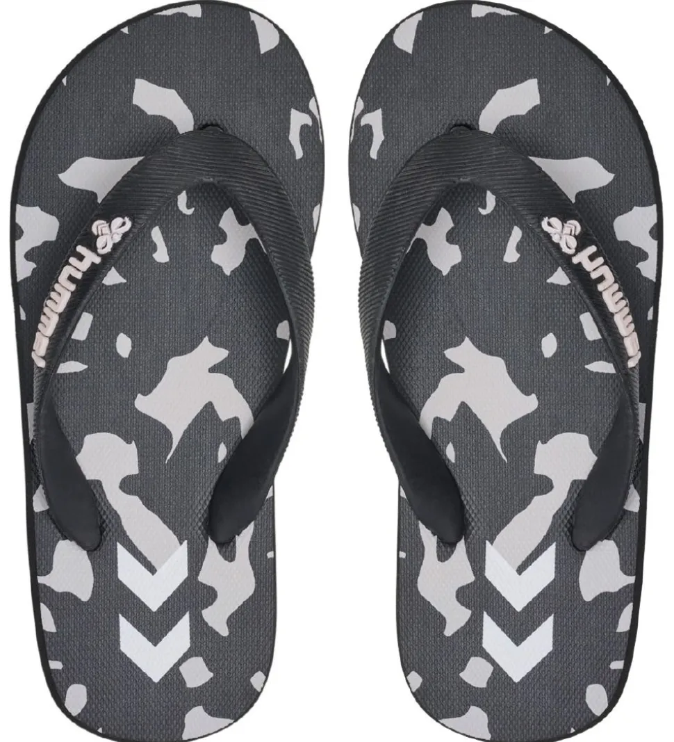 Hummel Klipklapper - Flip Flop Jr. - Sort/Hvid