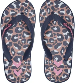 Hummel Klipklapper - Flip Flop Jr. - Black Iris/Leopard