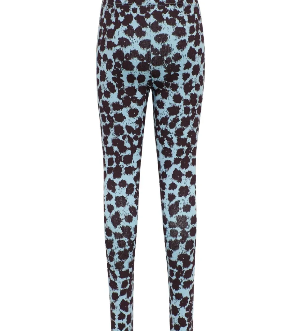 Hummel Leggings - hmlBadia - Blå/Sort