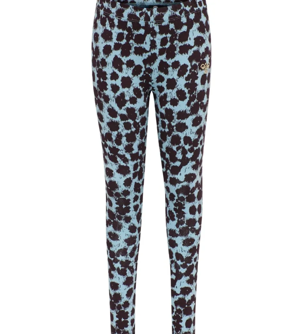 Hummel Leggings - hmlBadia - Blå/Sort