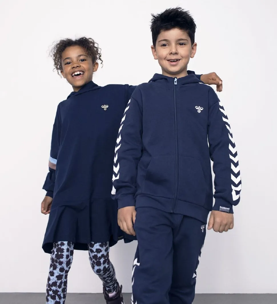 Hummel Leggings - hmlBadia - Blå/Sort