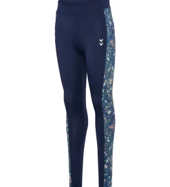 Hummel Leggings - HmlJR Mix - Dress Blues/Riverside