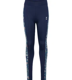 Hummel Leggings - HmlJR Mix - Dress Blues/Riverside