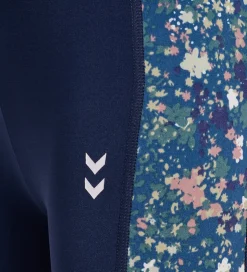 Hummel Leggings - HmlJR Mix - Dress Blues/Riverside