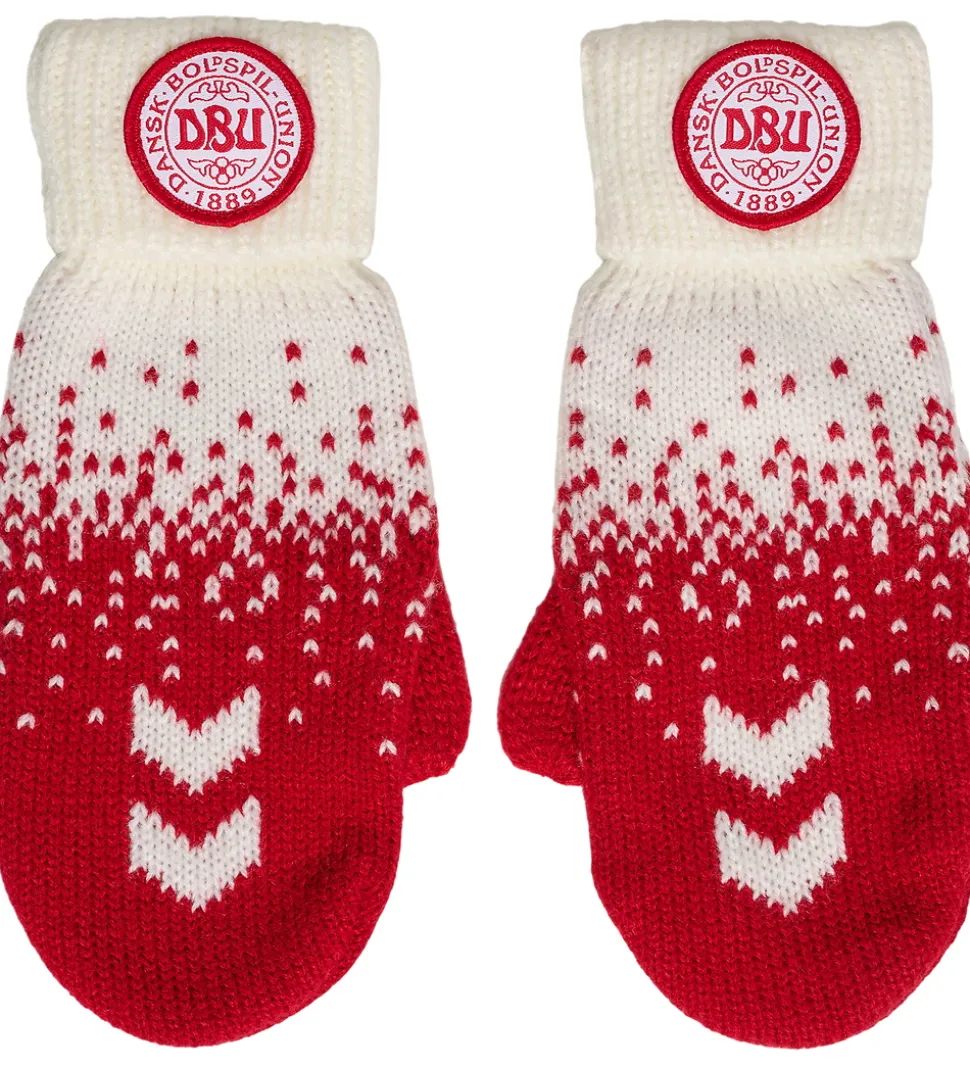 Hummel Luffer - Strik - HmlDBU Fan XMAS Kids - Tango Red