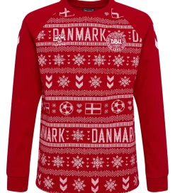 Hummel Nattøj - 2-delt - hmlDBU Fan XMAS Pyjamas - Tango Red