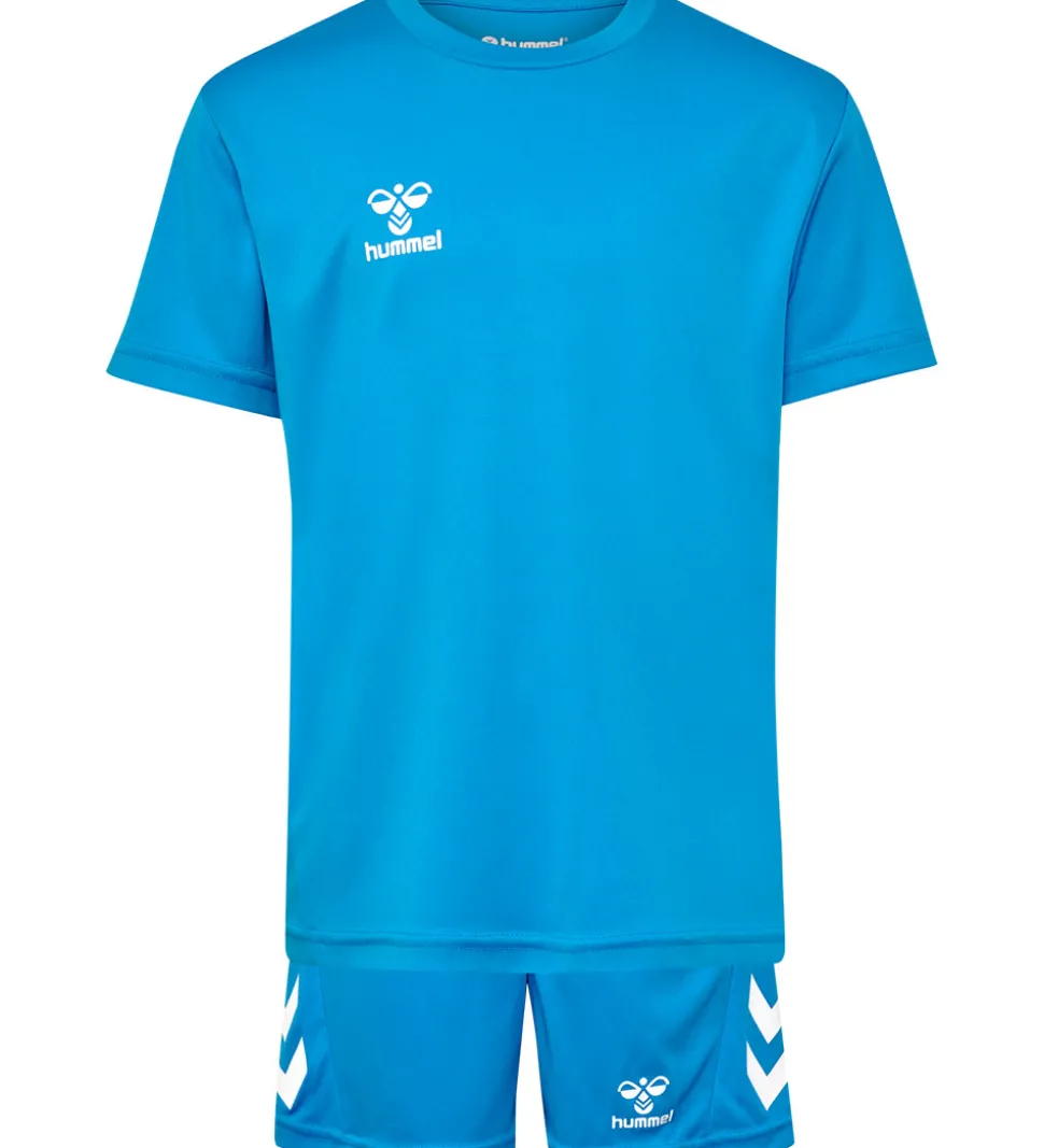 Hummel Shorts/T-shirt - hmlLogo - Diva Blue