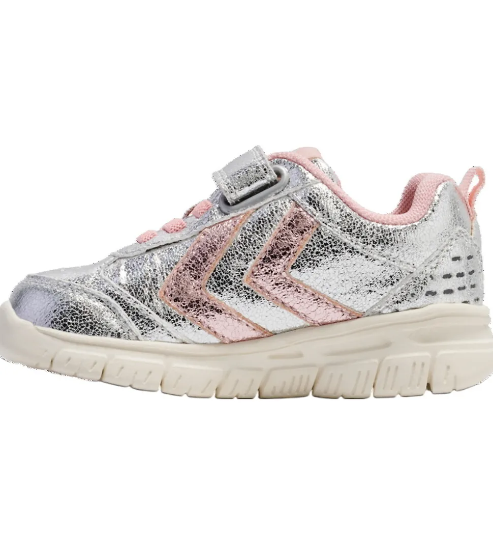 Hummel Sko - Crosslite Glitter Infant - Silver