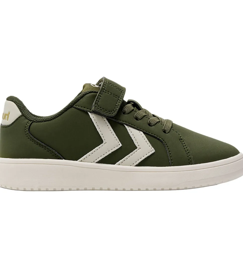 Hummel Sko - Derby Court SN JR - Winter Moss