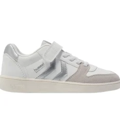 Hummel Sko - Handball Perfekt SP JR - Hvid/Sølv