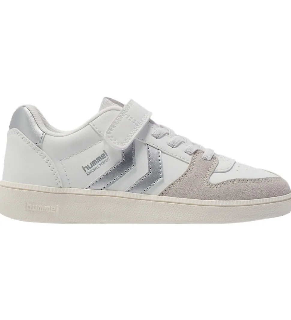 Hummel Sko - Handball Perfekt SP JR - Hvid/Sølv