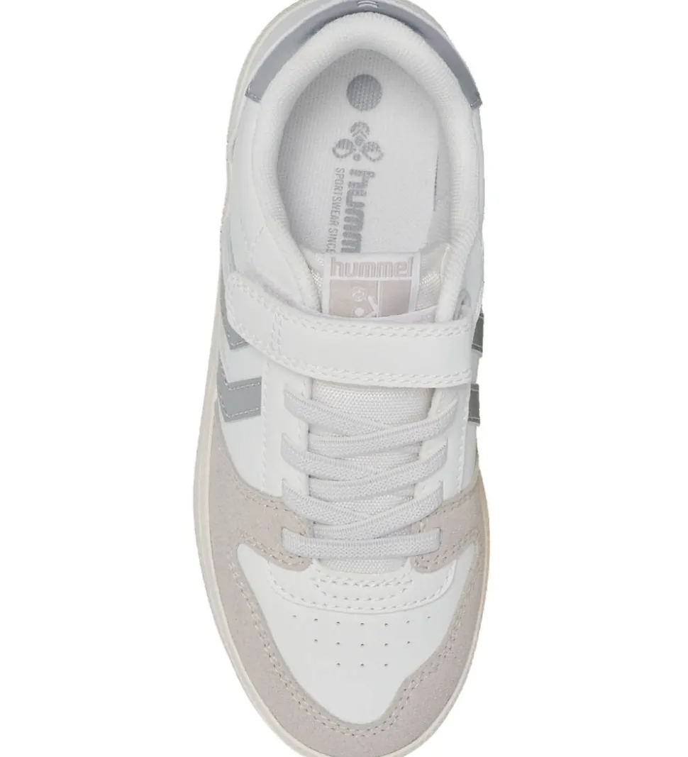 Hummel Sko - Handball Perfekt SP JR - Hvid/Sølv