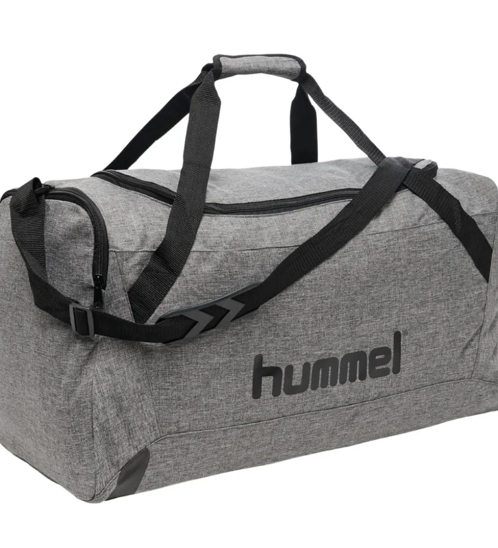 Hummel Sportstaske - Large - Core - Gråmeleret