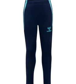 Hummel Træningsbukser - hmlLead - Marine/Blue Fish