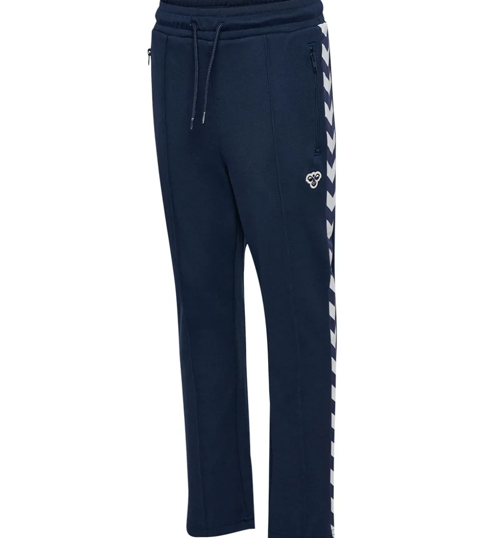 Hummel Træningsbukser - hmlJR Archive - Dress Blues m. Logo