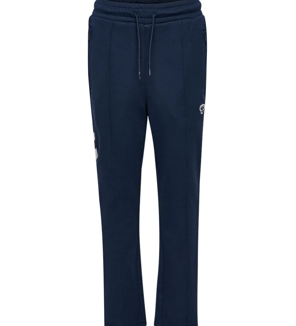 Hummel Træningsbukser - hmlJR Archive - Dress Blues m. Logo