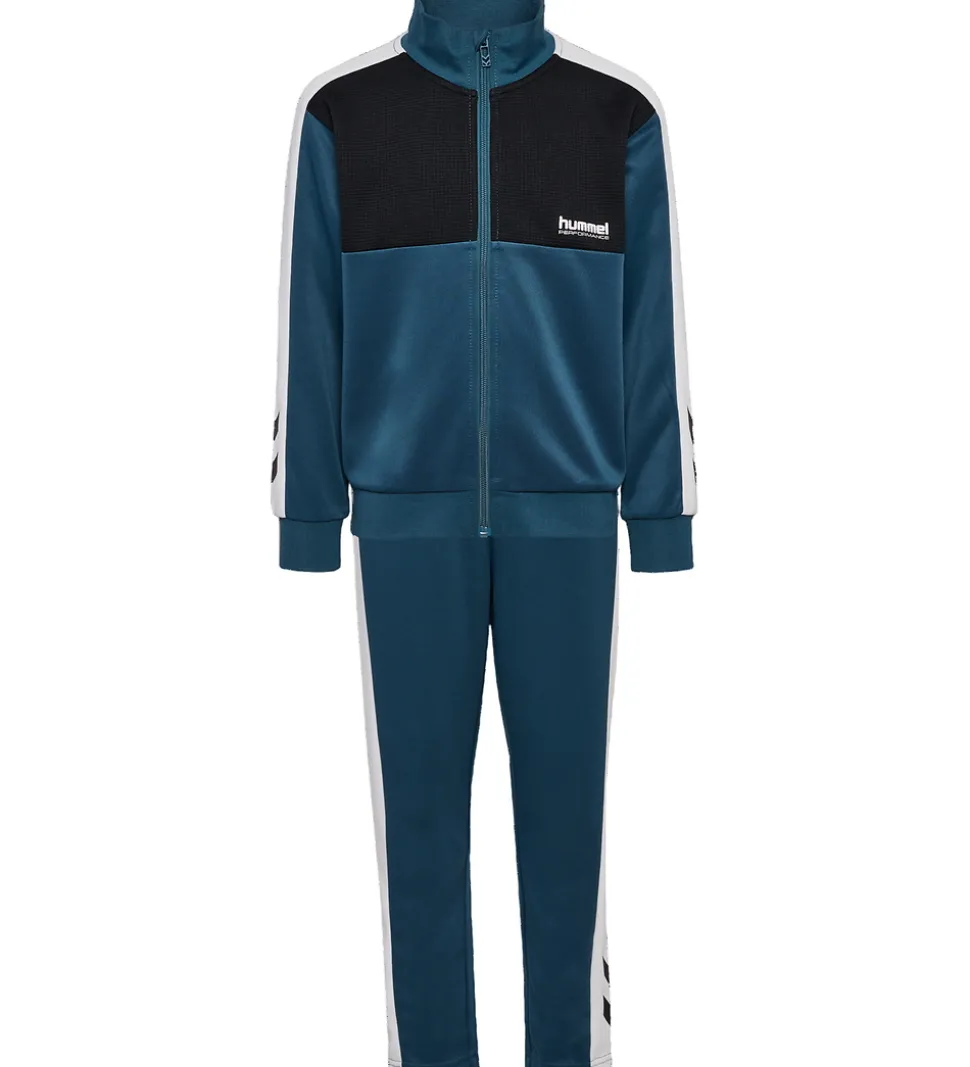 Hummel Træningssæt - HmlJR Colorblock - Strargazer