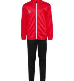 Hummel Træningssæt - hmlLogo - True Red/Sort