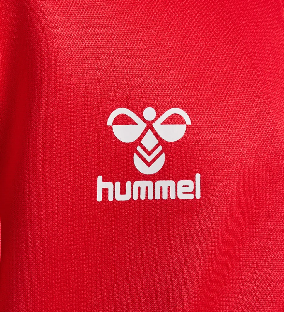 Hummel Træningssæt - hmlLogo - True Red/Sort