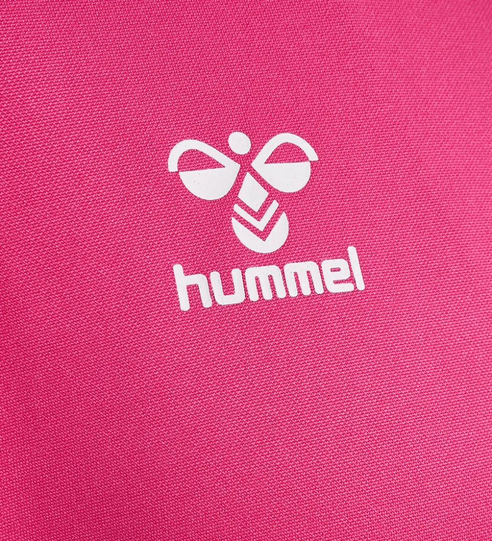 Hummel Træningssæt - HmlLogo - Raspberry Sorbet/Ombre Blue