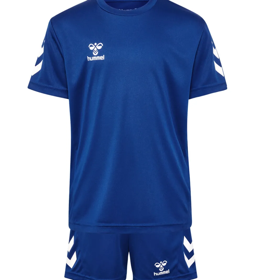 Hummel Træningssæt - hmlLogo - True Blue