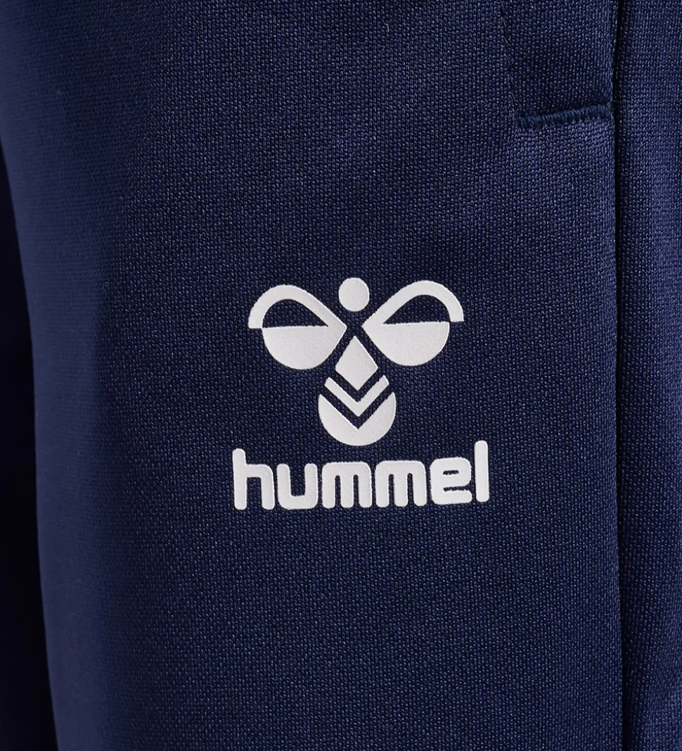 Hummel Træningssæt - HmlLogo - Lime Punch/Marine