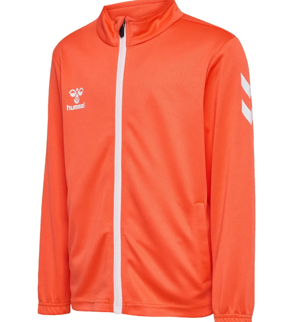 Hummel Træningssæt - HmlLogo - Nasturtium/Dark Denim