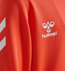 Hummel Træningssæt - HmlLogo - Nasturtium/Dark Denim