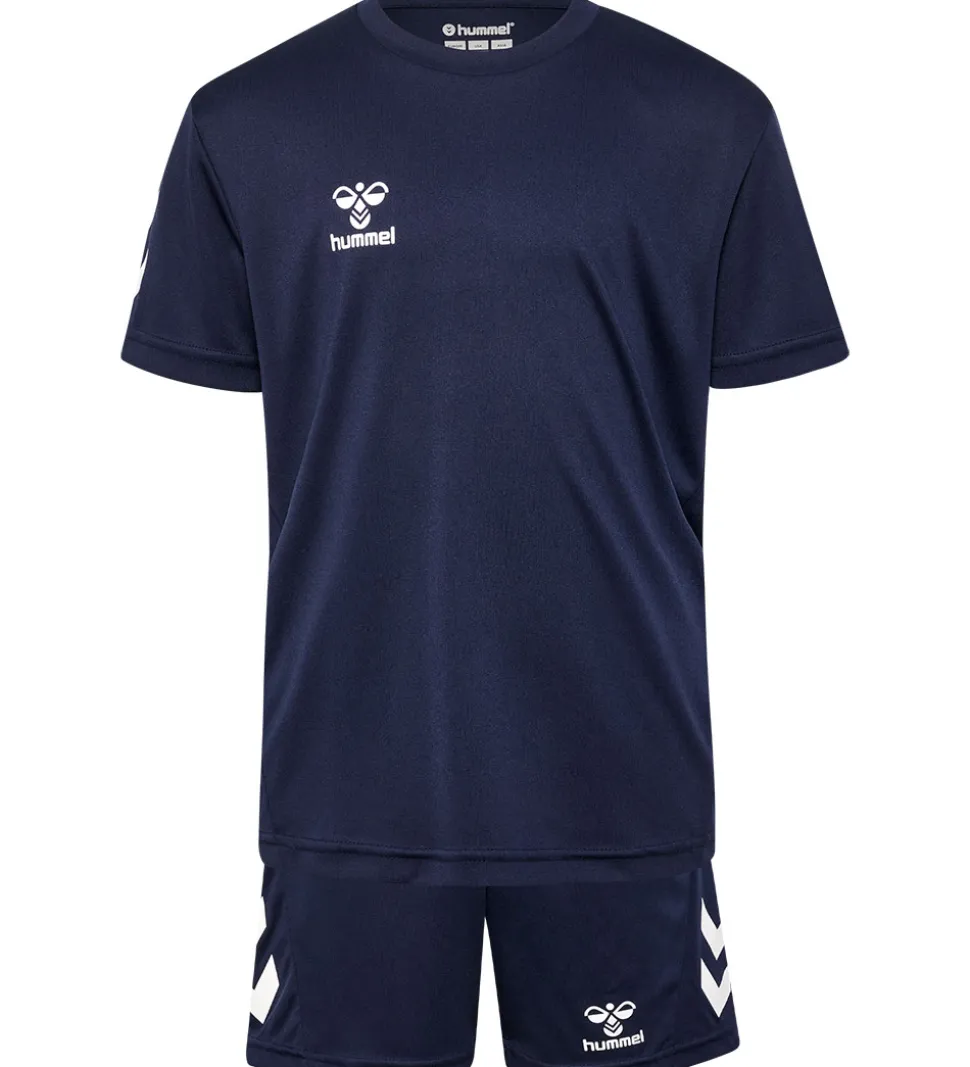 Hummel Træningssæt - hmlLogo - Marine