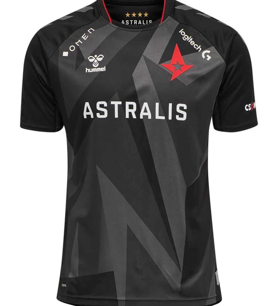 Hummel T-shirt - Astralis 20/21 Game Jersey - Sort