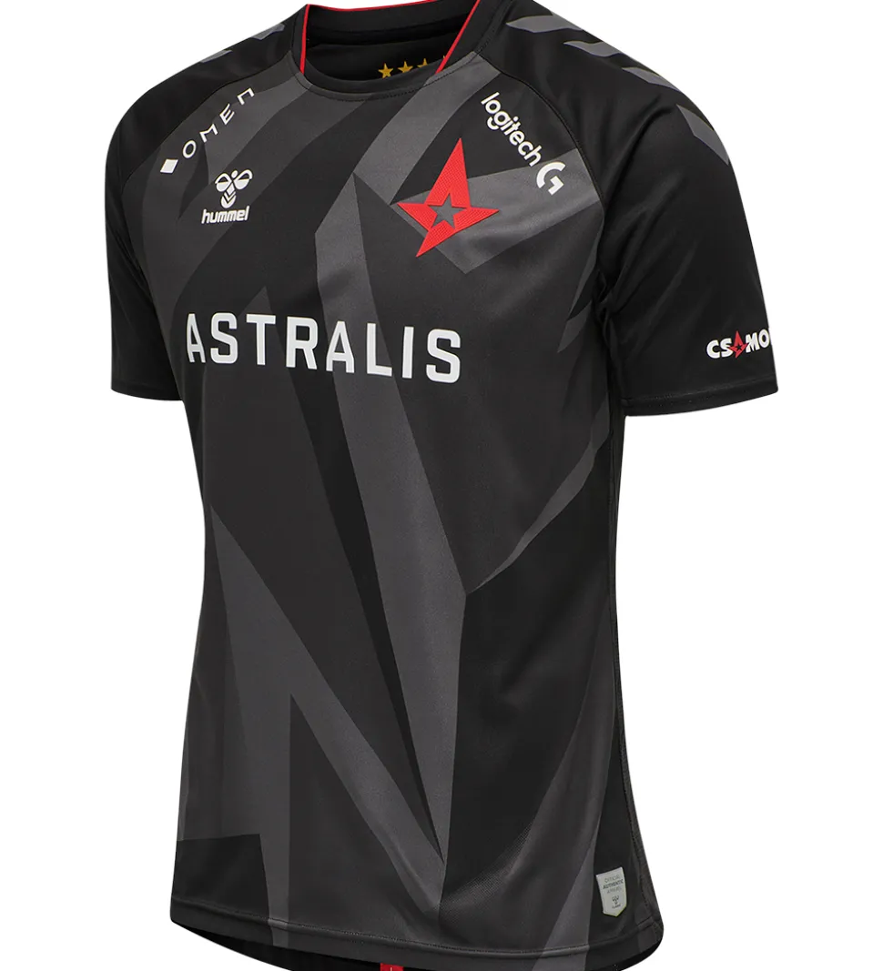 Hummel T-shirt - Astralis 20/21 Game Jersey - Sort