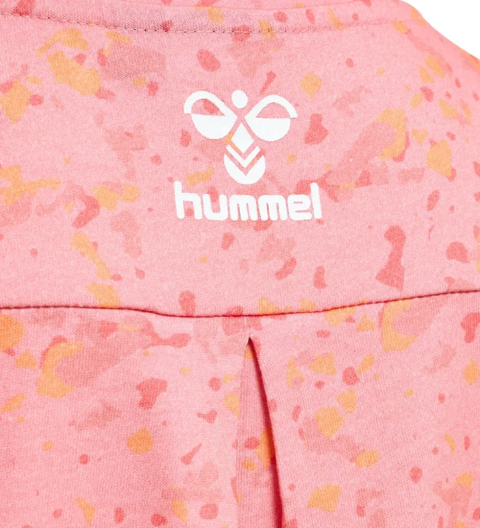 Hummel T-Shirt - HmlFlying Diez - Rosa/Hvid