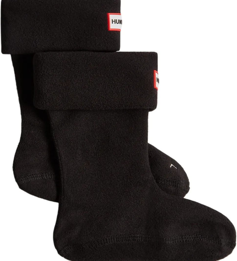 Hunter Fleece Støvlestrømper - Kids - Black