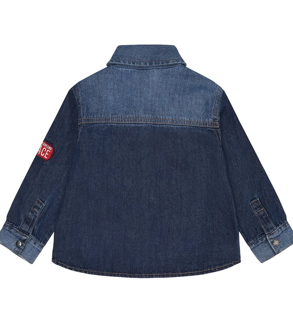 Hust and Claire Denimskjorte - Ravn - Dark blue denim