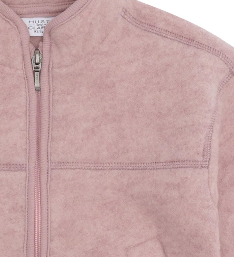 Hust and Claire Fleecejakke - Emi - Uld - Heather