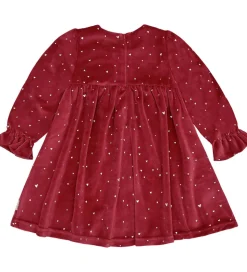 Hust and Claire Kjole - Velour - HCDonna - Teaberry m. Guld