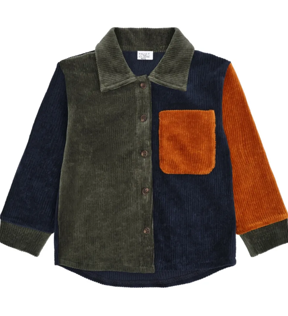 Hust and Claire Skjorte - HCRavn - Fløjl - Deep Ivy