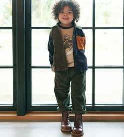 Hust and Claire Skjorte - HCRavn - Fløjl - Deep Ivy