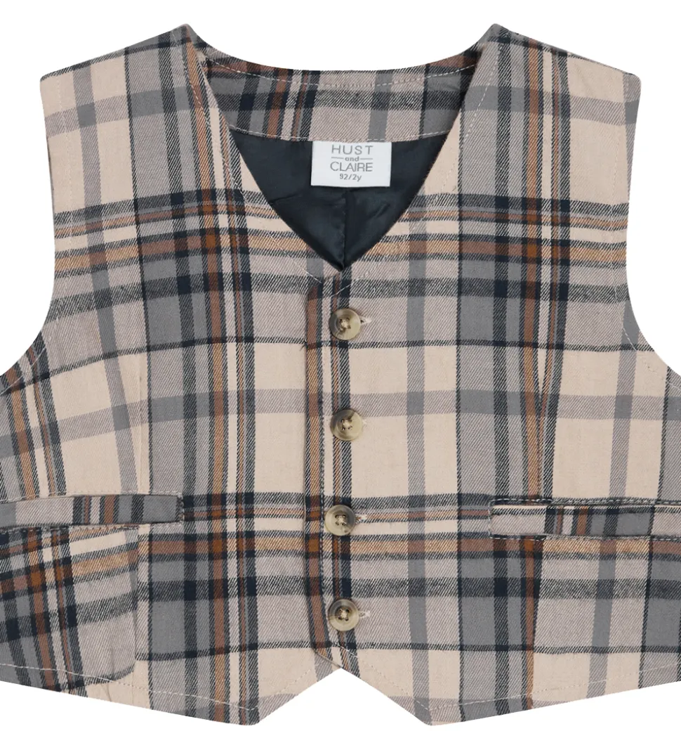 Hust and Claire Vest - Eich - Doeskin