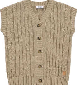 Hust and Claire Vest - HCPrinco - Strik - Biscuit