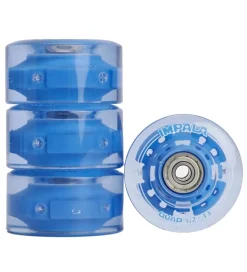 Impala Hjul - 4-pak - 62 mm - Blå m. Lys