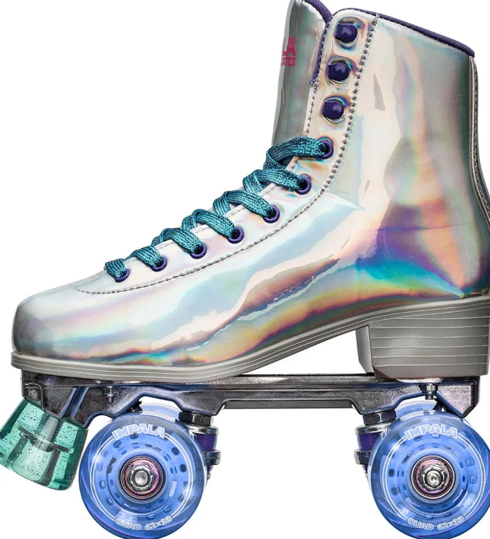 Impala Hjul - 4-pak - 62 mm - Blå m. Lys