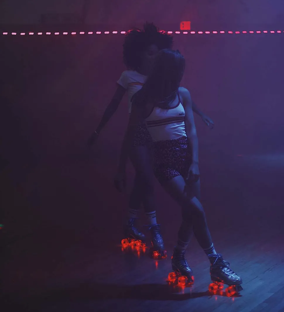 Impala Hjul - 4-pak - 62 mm - Blå m. Lys