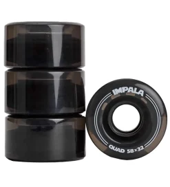Impala Hjul - 4-pak - 58 mm - Sort