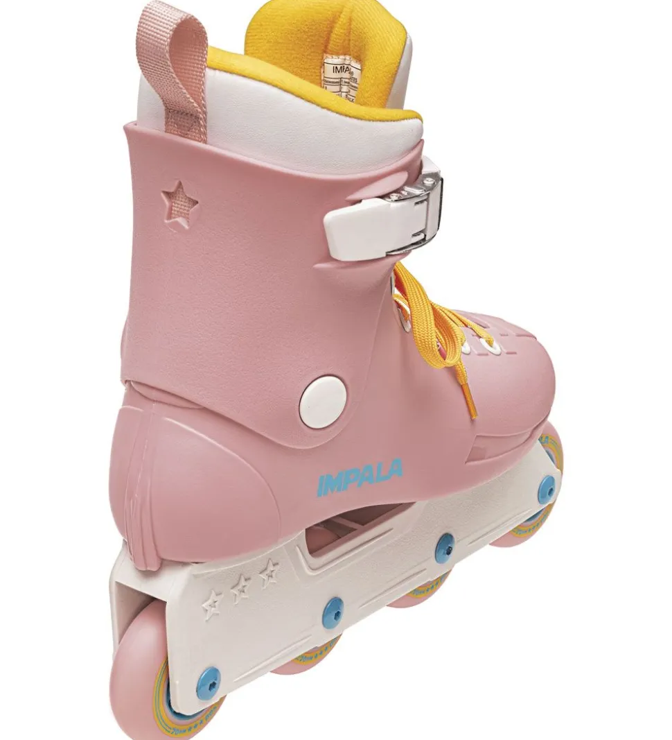 Impala Rulleskøjter - Lightspeed Inline - Rosa/Gul - Inliner