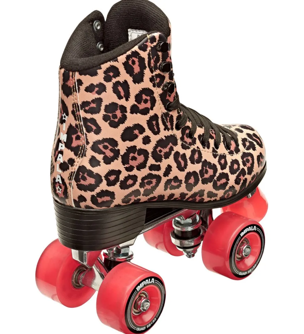 Impala Rulleskøjter - Quad Skate - Brun Leopard