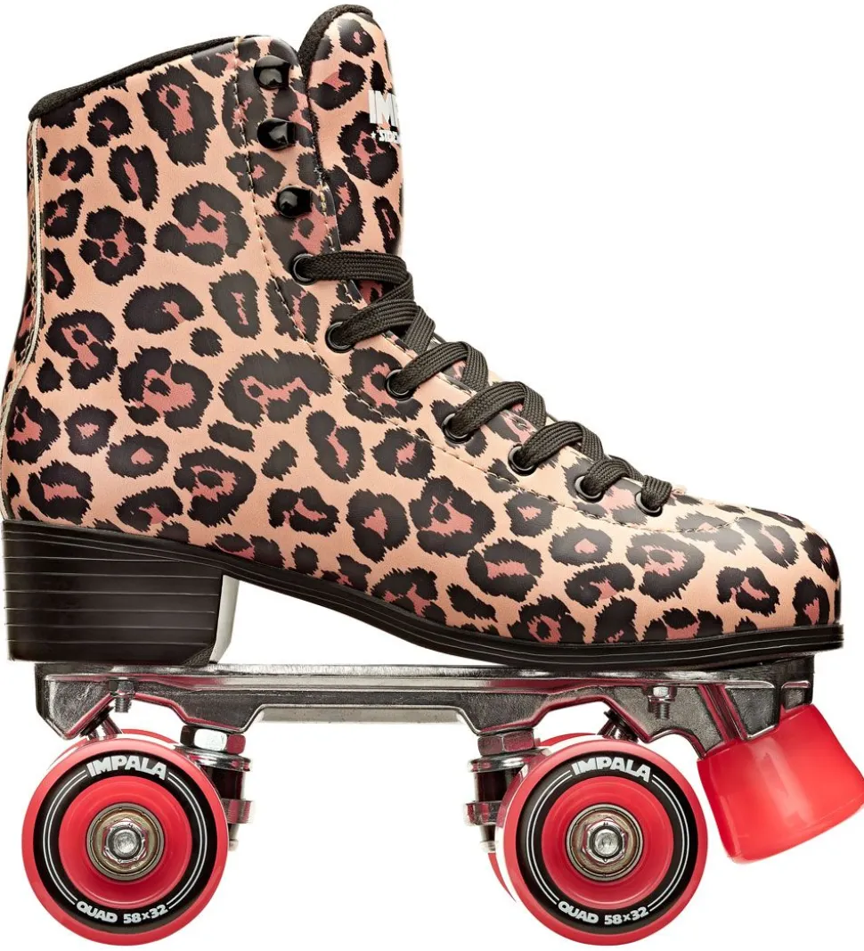 Impala Rulleskøjter - Quad Skate - Brun Leopard