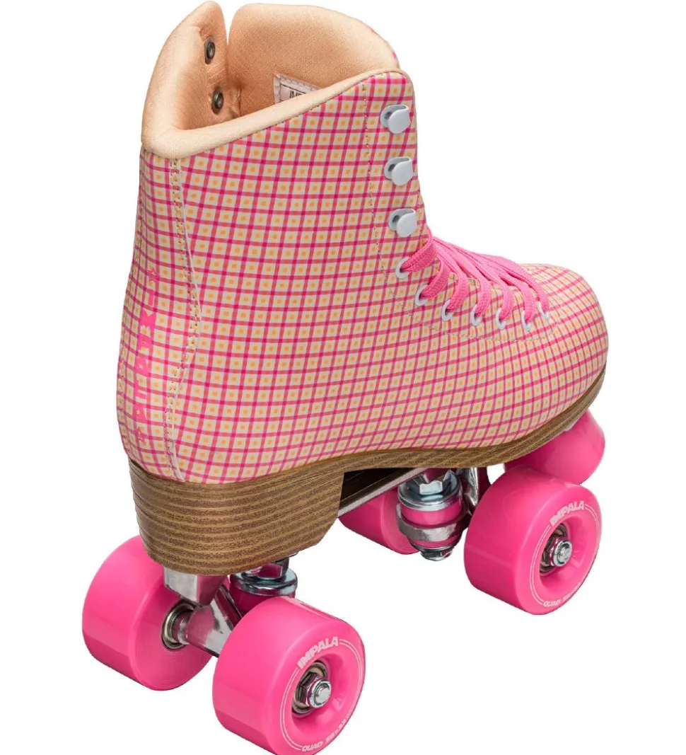Impala Rulleskøjter - Quad Skate - Pink Tartan